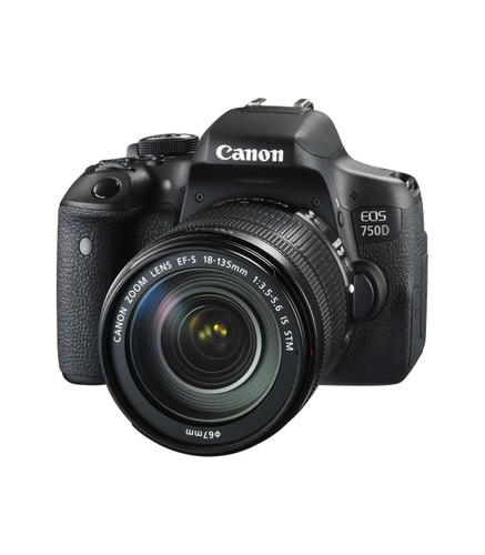 دوربین عکاسی کانن دست دوم Canon EOS 750D Kit 18-55mm f/3.5-5.6 IS STM