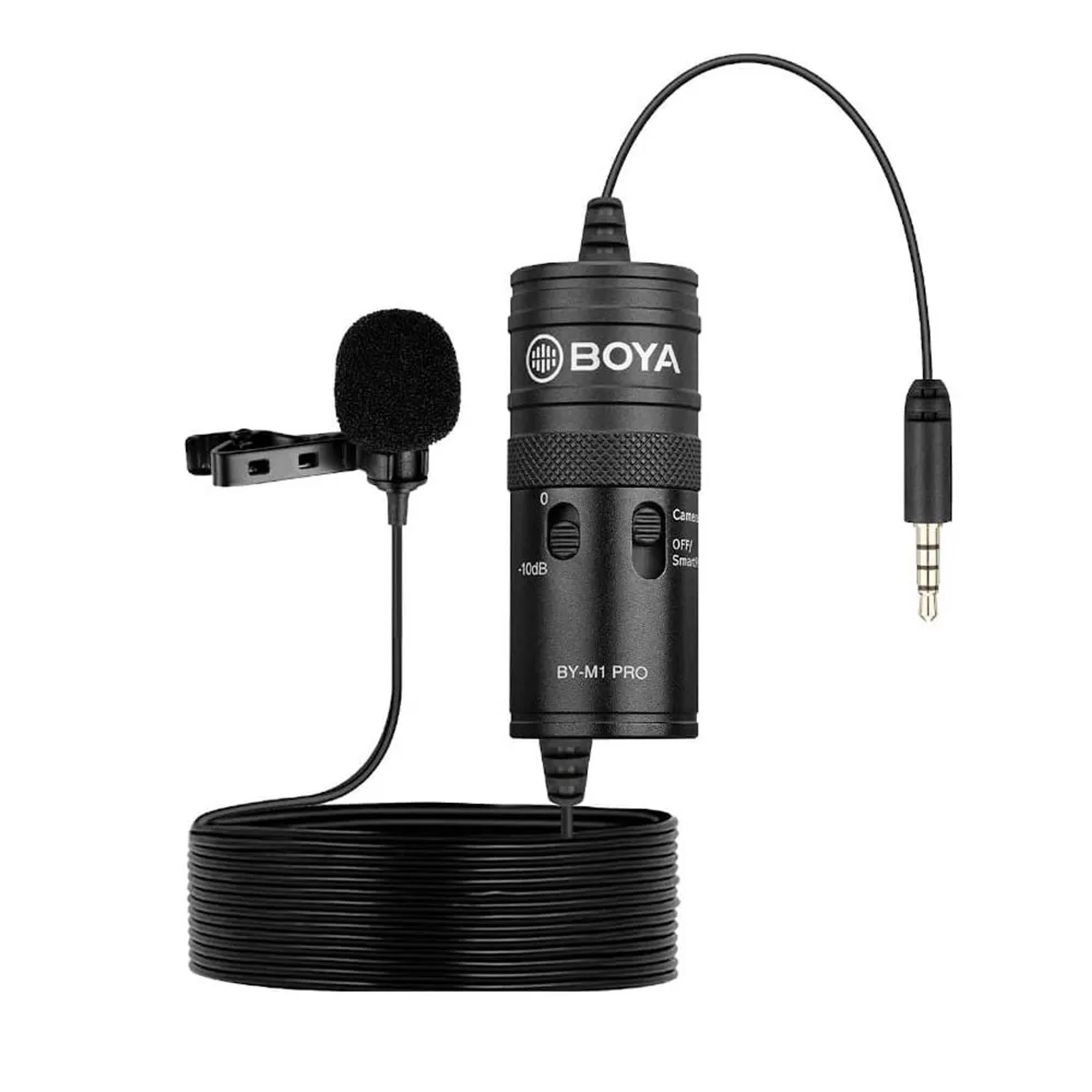 میکروفون یقه ای بویا BOYA BY-M1 Pro Lavalier Microphone