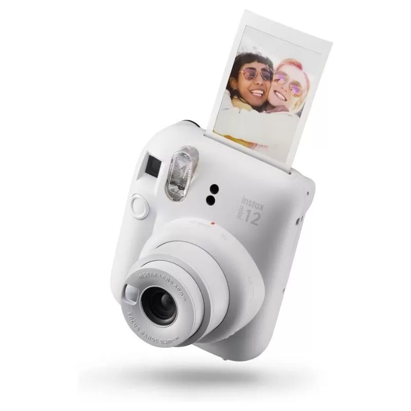 دوربین چاپ سریع فوجی فیلم سفید FUJIFILM INSTAX Mini 12 Mini Clay White