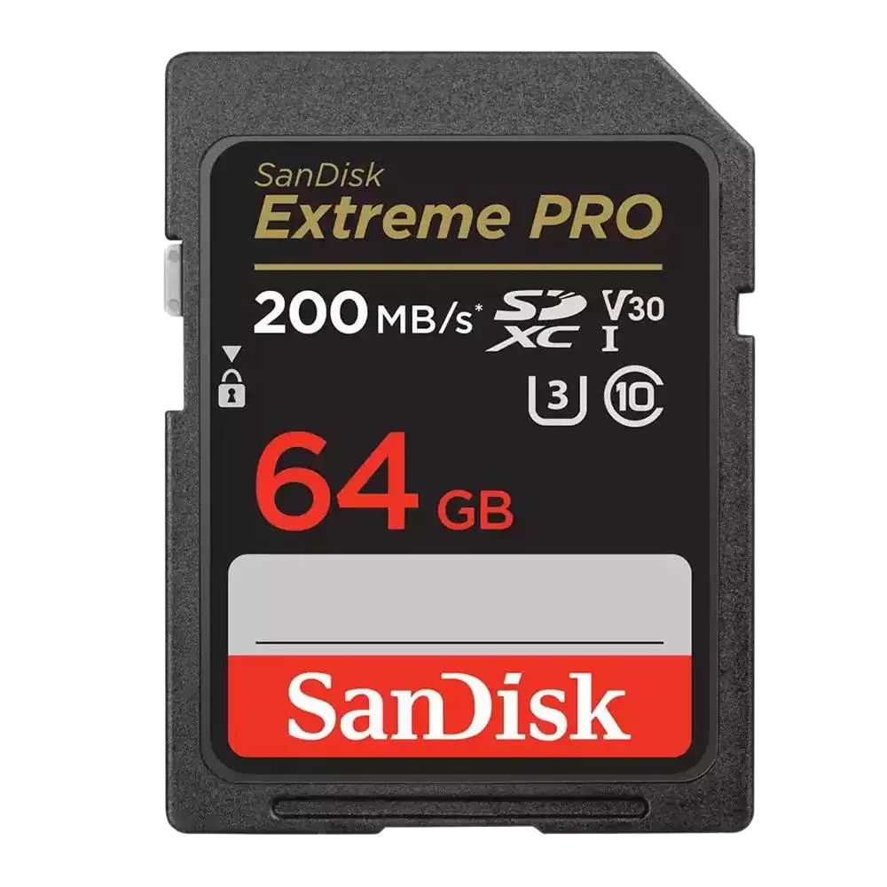 کارت حافظه SanDisk SD 64GB Extreme PRO 200MB/s