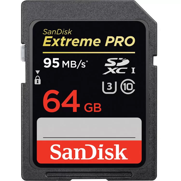 کارت حافظه SanDisk SD 64GB Extreme Pro 95MB/S