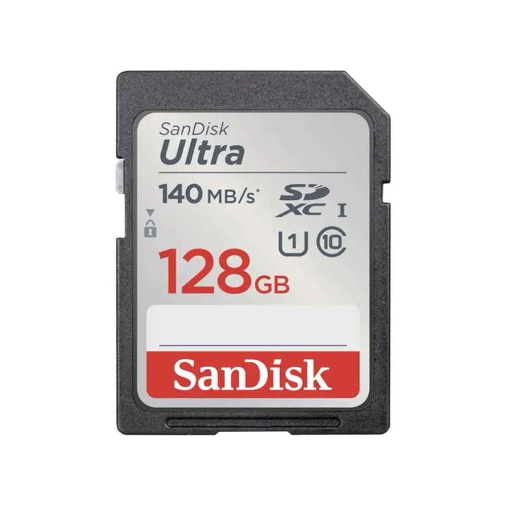 کارت حافظه سندیسک  Sandisk SD 128GB 140mb/s Ultra