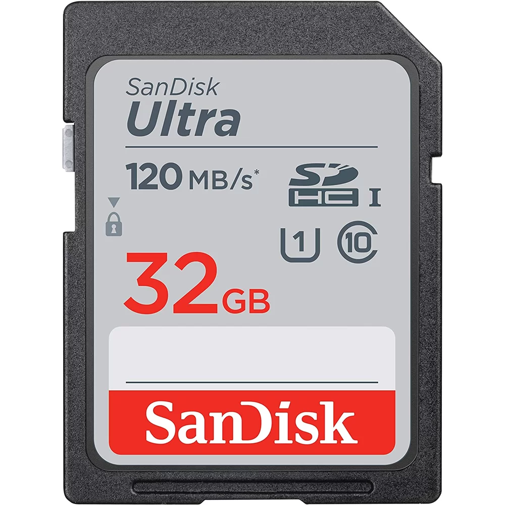 کارت حافظه سندیسک Sandisk SD 32GB 120MB/S Ultra