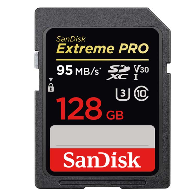 کارت حافظه سندیسک SanDisk 128GB Extreme PRO 95MB/s