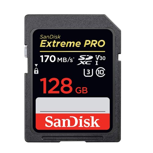 کارت حافظه سندیسک SanDisk 128GB Extreme Pro 170MB/s