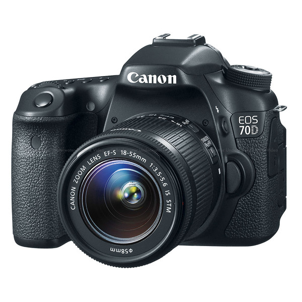 دوربین عکاسی کانن دست دوم CANON EOS 70D Kit EF-S 18-55mm F/3.5-5.6 IS STM
