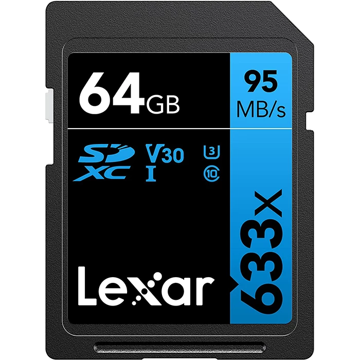 کارت حافظه لکسار Lexar 64GB 95MB/s