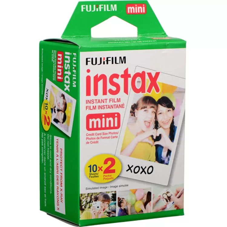 کاغذ پرینتر دوربین اینستاکس Fujifilm instax mini Instant Film 2 pack