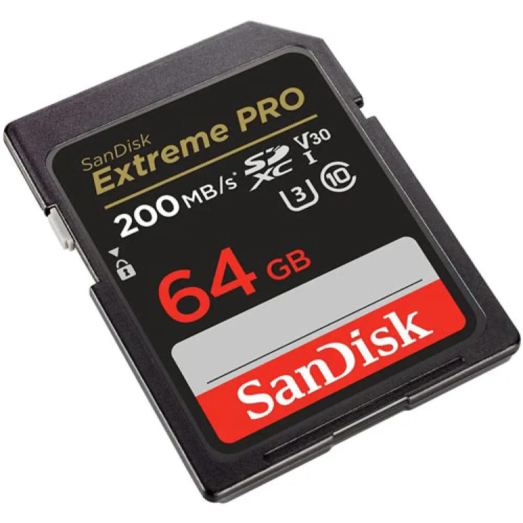 کارت حافظه SanDisk SD 64GB Extreme PRO 200MB/s