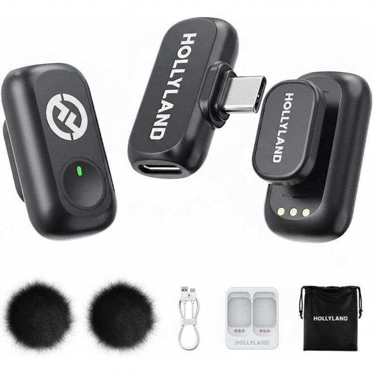 میکروفون یقه ای هالی لند HOLLYLAND LARK A1 Mini Duo