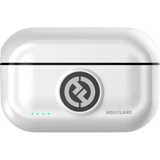 میکروفون یقه ای بی سیم سفید Hollyland LARK M2 DUO 2 Wireless Microphone white