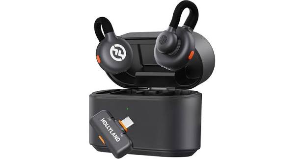 میکروفن موبایل بی سیم هالی لند Hollyland LARK M2S DUO with USB-C با پورت USB-C