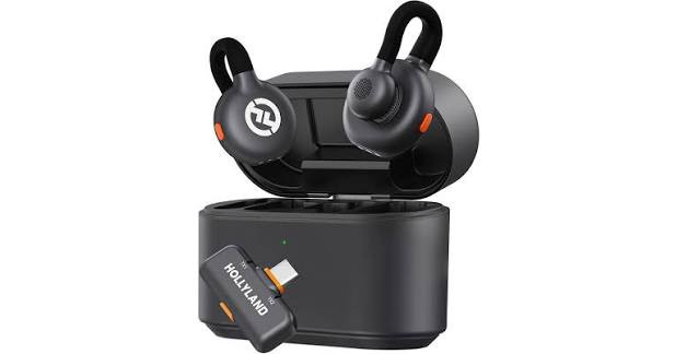 میکروفن موبایل بی سیم هالی لند Hollyland LARK M2S DUO with USB-C با پورت USB-C