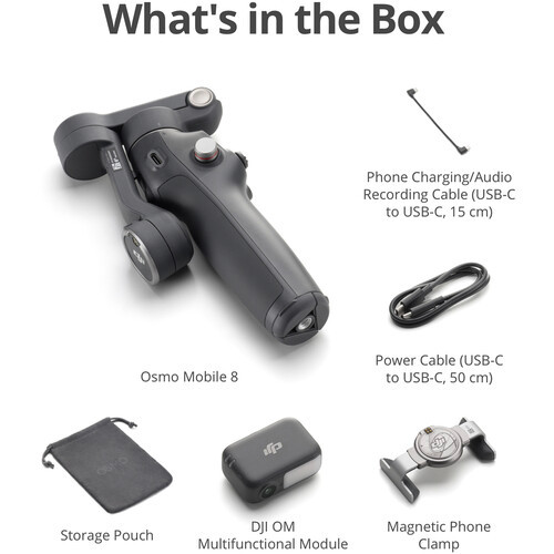 گیمبال موبایل دی جی آی DJI Osmo Mobile 8 Gimbal Stabilizer